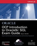 Cover: OCP Introduction to Oracle9i: SQL Exam Guide - McGraw-Hill Education