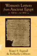 Cover: Women's Letters from Ancient Egypt, 300 BC-AD 800 - The University of Michigan Press