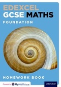 Cover: Edexcel GCSE Maths Foundation Homework Book - Oxford University Press