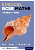 Cover: Edexcel GCSE Maths Foundation Teacher Companion - Oxford University Press