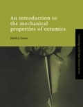 Cover: An Introduction to the Mechanical Properties of Ceramics - Cambridge University Press