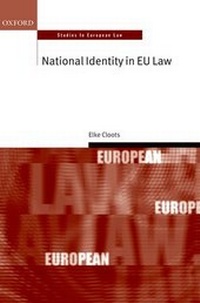 Abbildung von: National Identity in EU Law - Oxford University Press
