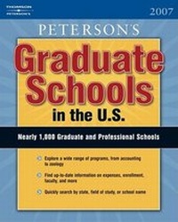 Enlarge image Cover: Graduate Schools in the U.S. - Peterson Nelnet Co