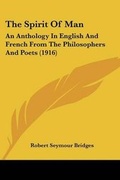 Cover: The Spirit Of Man - Kessinger Publishing