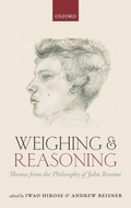 Cover: Weighing and Reasoning - Oxford University Press