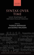Cover: Syntax over Time - Oxford University Press