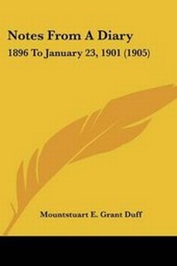 Enlarge image Cover: Notes From A Diary - Kessinger Publishing