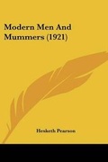 Cover: Modern Men And Mummers (1921) - Kessinger Publishing