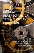 Cover: Critical Perspectives on Technology and Education - Palgrave MacMillan