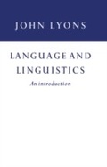 Cover: Language and Linguistics - Cambridge University Press