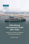 Cover: Liberalizing International Trade after Doha - Cambridge University Press