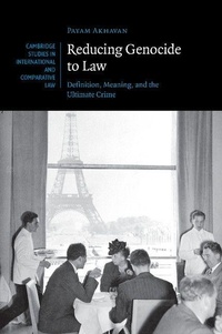 Enlarge image Cover: Reducing Genocide to Law - Cambridge University Press