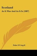 Cover: Scotland - Kessinger Publishing