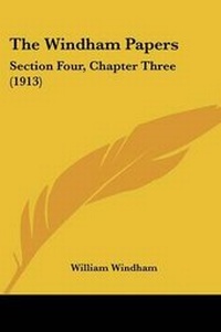 Enlarge image Cover: The Windham Papers - Kessinger Publishing