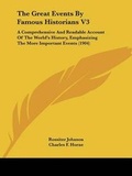 Cover: The Great Events By Famous Historians V3 - Kessinger Publishing