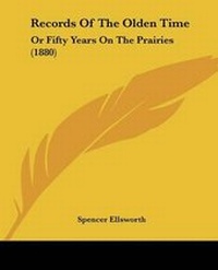 Enlarge image Cover: Records Of The Olden Time - Kessinger Publishing