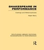 Cover: Shakespeare in Performance - Routledge