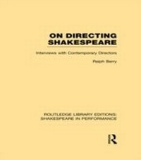 Enlarge image Cover: On Directing Shakespeare - Routledge