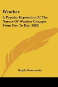 Cover: Weather - Kessinger Publishing