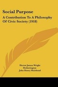 Cover: Social Purpose - Kessinger Publishing