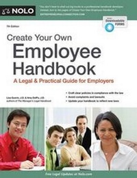 Enlarge image Cover: Create Your Own Employee Handbook - NOLO