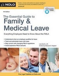Enlarge image Cover: The Essential Guide to Family & Medical Leave - NOLO
