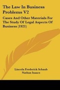 Cover: The Law In Business Problems V2 - Kessinger Publishing