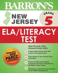 Enlarge image Cover: New Jersey Grade 5 ELA/Literacy Test - Barron's Educational Series Inc.,U.S.