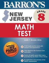 Enlarge image Cover: New Jersey Grade 8 Math Test - Barron's Educational Series Inc.,U.S.