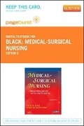 Cover: Medical-Surgical Nursing - Elsevier eBook on Vitalsource (Retail Access Card) - Saunders
