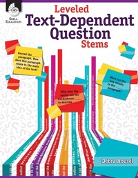 Enlarge image Cover: Leveled Text-Dependent Question Stems - Shell Educational Publishing