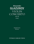 Cover: Violin Concerto, Op.82 - Petrucci Library Press