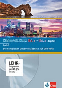 Enlarge image Cover: Network Now B1.1 + B1.2 digital - Klett