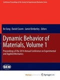 Cover: Dynamic Behavior of Materials, Volume 1 - Springer