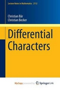 Abbildung von: Differential Characters - Springer