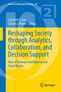 Cover: Reshaping Society through Analytics, Collaboration, and Decision Support - Springer