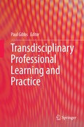 Cover: Transdisciplinary Professional Learning and Practice - Springer