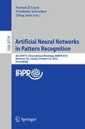 Cover: Artificial Neural Networks in Pattern Recognition - Springer