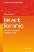Cover: Network Economics - Springer
