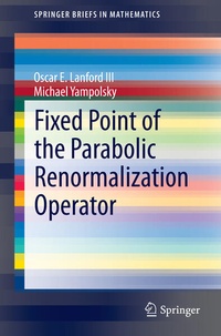 Enlarge image Cover: Fixed Point of the Parabolic Renormalization Operator - Springer