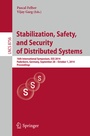 Cover: Stabilization, Safety, and Security of Distributed Systems - Springer