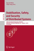 Cover: Stabilization, Safety, and Security of Distributed Systems - Springer