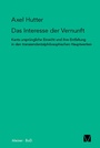 Cover: Das Interesse der Vernunft - Meiner