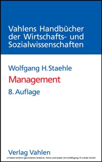Abbildung von: Management - Vahlen