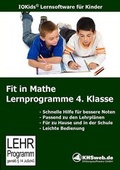 Cover: Fit in Mathe: Lernprogramme 4. Klasse - Windows 10 / 8 / 7 / Vista / XP - KHSweb