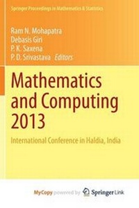 Enlarge image Cover: Mathematics and Computing 2013 - Springer