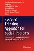 Cover: Systems Thinking Approach for Social Problems - Springer