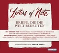 Cover: Letters of Note - Briefe, die die Welt bedeuten - Random House Audio