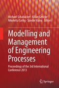 Cover: Modelling and Management of Engineering Processes - Springer