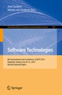 Cover: Software Technologies - Springer